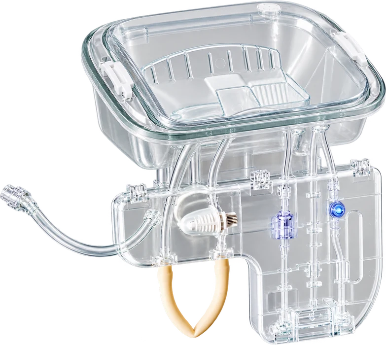 Circuito LifePort® con la configuración compatible con oxigenación.